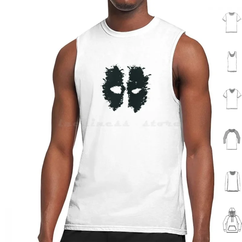 Deadpool Splatter Icon Tank Top - Make a Splash - Image 3