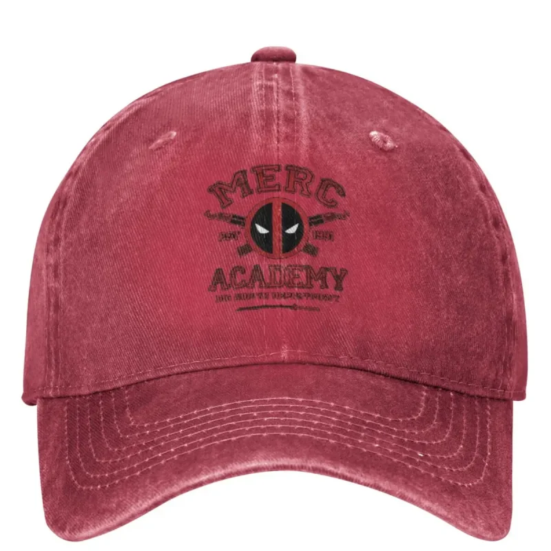 Deadpool Merc Academy Baseball Cap - Vintage Merc Style - Image 10