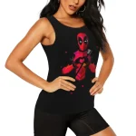 Deadpool Heart Tank Top