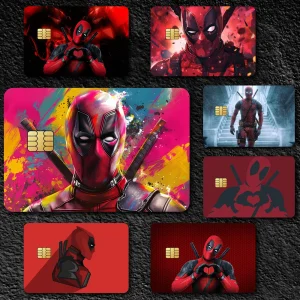 Deadpool Credit Card Skin - Express Your Fandom