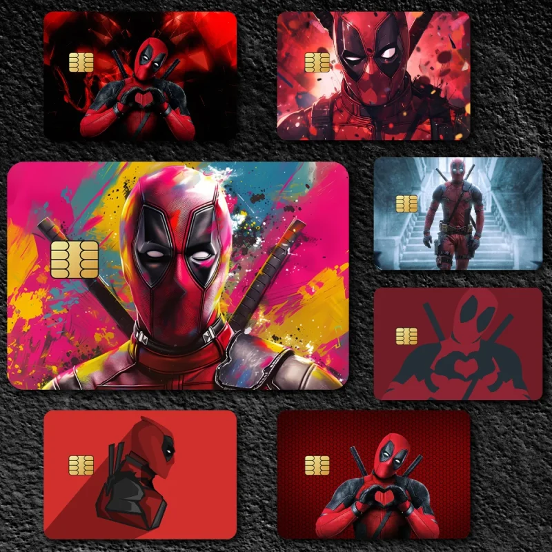 Deadpool Credit Card Skin - Express Your Fandom