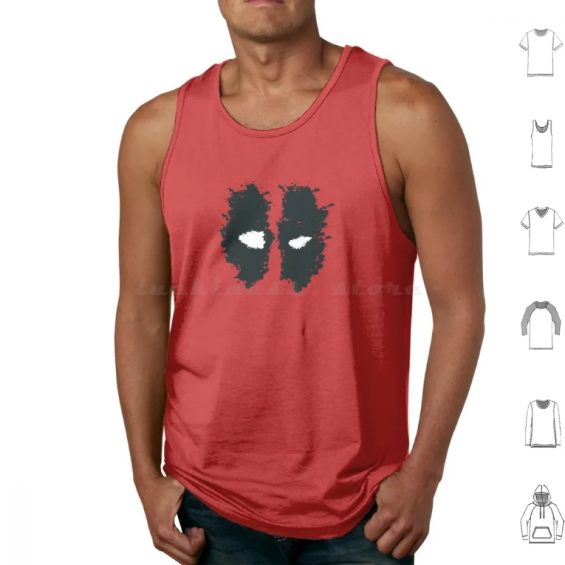 Deadpool Splatter Icon Tank Top - Make a Splash