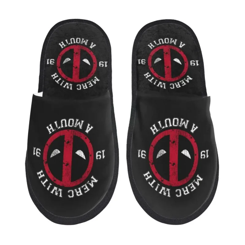 Deadpool Slippers: Witty Comfort - Image 6