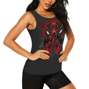 Praying Deadpool Tank Top - Merc in Contemplation