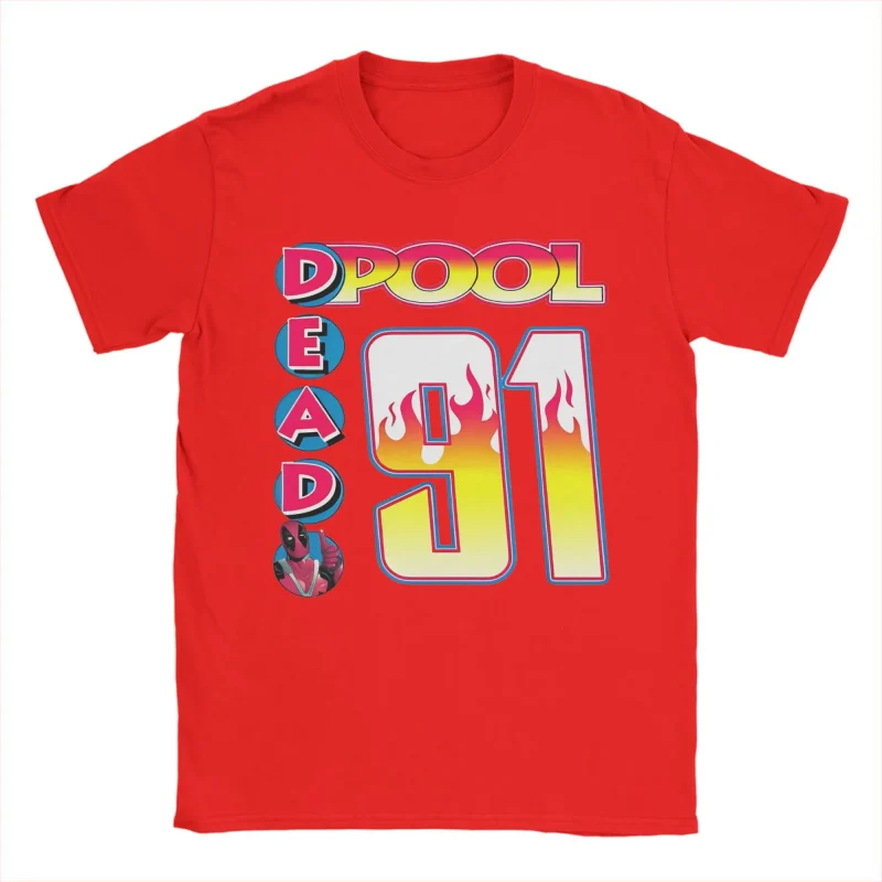 Deadpool '91 Retro Style T-Shirt - Image 10