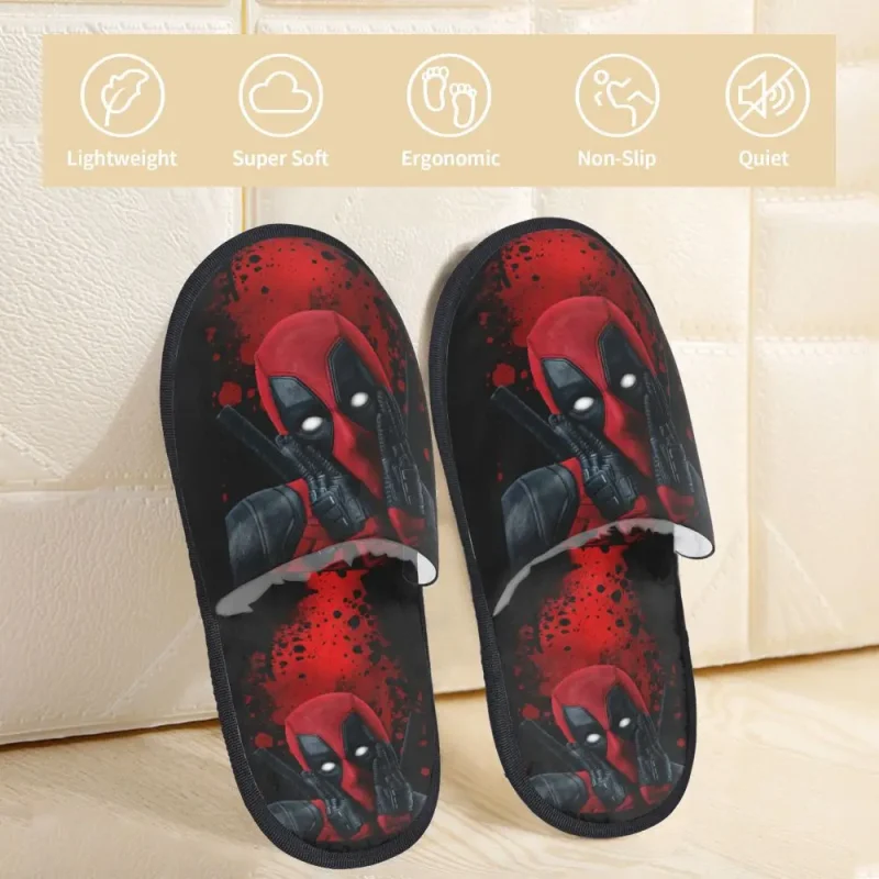 Deadpool Combat Style Slippers: Bold Comfort - Image 6