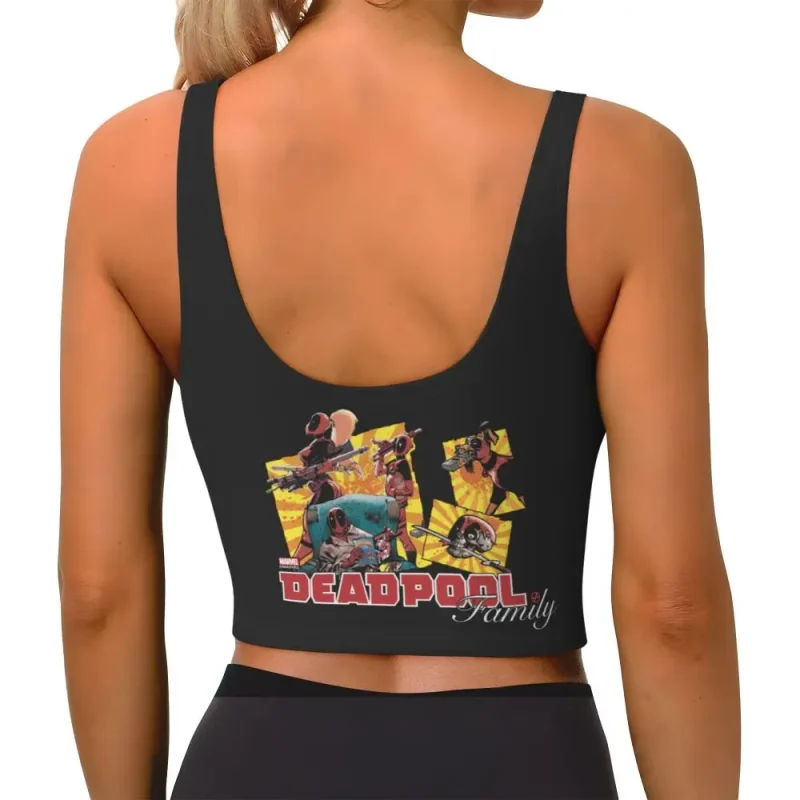 Deadpool Family Crop Top - Whimsical Merc Ensemble - Image 6