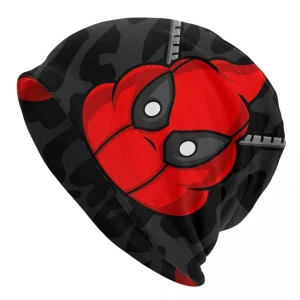 Deadpool "Big Face" Patterned Beanie