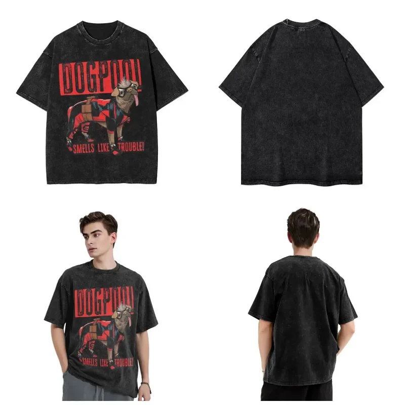 T-shirt Dogpool – Duo "Smells Like Trouble! - Image 5