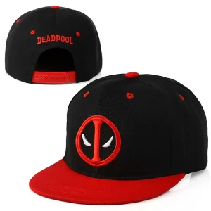 Deadpool Logo Snapback Hat - Classic Merc Style