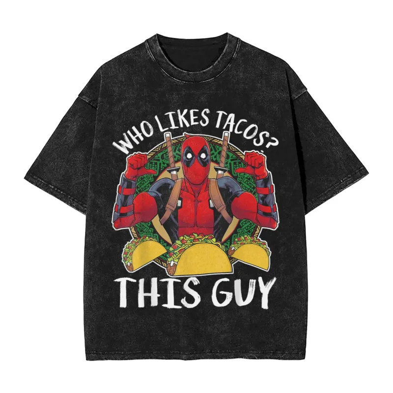 T-shirt Deadpool – Taco Tuesdays Everyday - Image 10