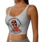 Deadpool "My Common Sense Is Tingling" Crop Top