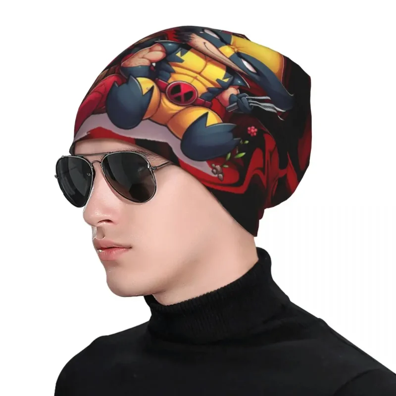 Deadpool & Wolverine "Chibi Team-Up" Beanie - Image 4