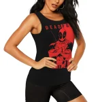 Deadpool Silhouette Tank Top