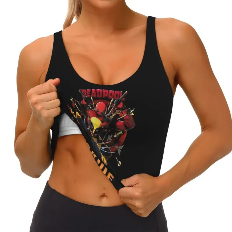 Deadpool & Wolverine Intense Crop Top - Unstoppable Duo - Image 3