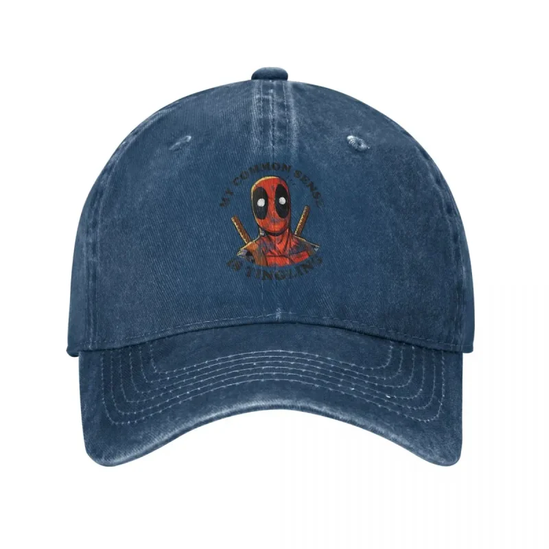 Deadpool "My Common Sense is Tingling" Baseball Cap - Image 10