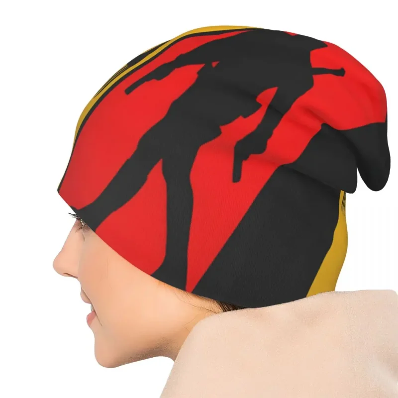 Deadpool & Wolverine "Silhouette Stripes" Beanie - Image 4