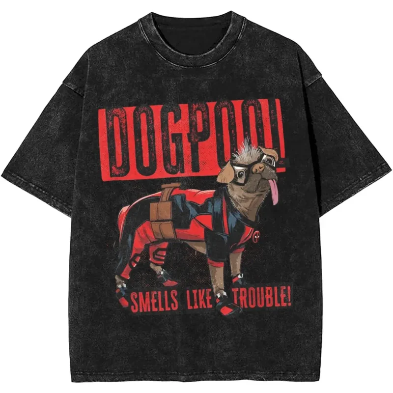 T-shirt Dogpool – Duo "Smells Like Trouble! - Image 2