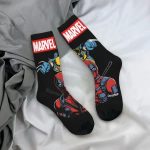 Marvel Deadpool & Wolverine Socks - Team-Up Footwear