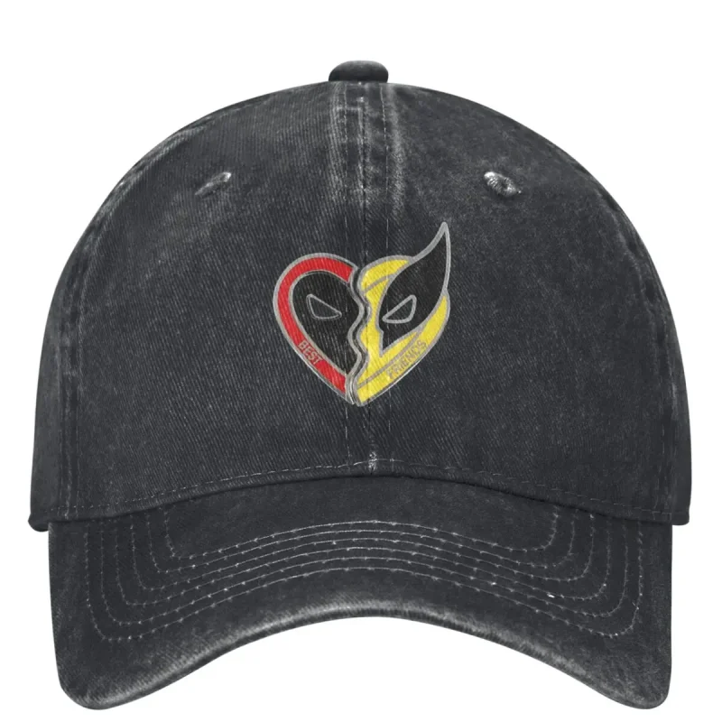 Deadpool & Wolverine Split Logo Baseball Cap - Dynamic Duo Style - Image 11
