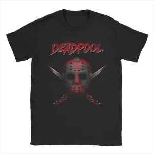 Deadpool Meets Horror: Terrifyingly Stylish Mashup T-Shirt