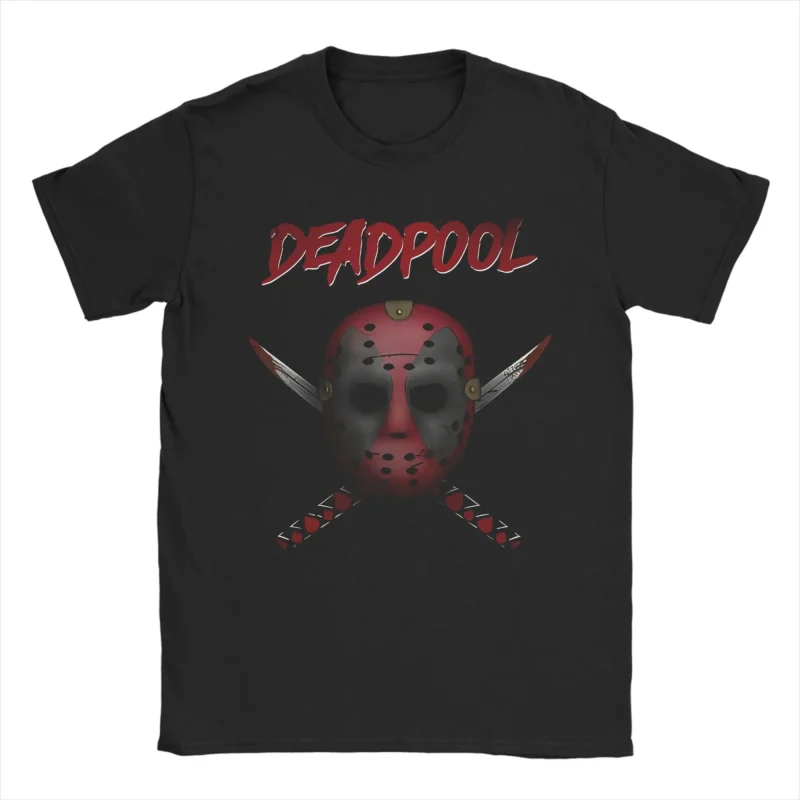 Deadpool Meets Horror: Terrifyingly Stylish Mashup T-Shirt