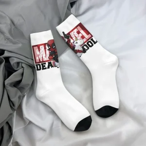 Marvel Deadpool & Unicorn Socks
