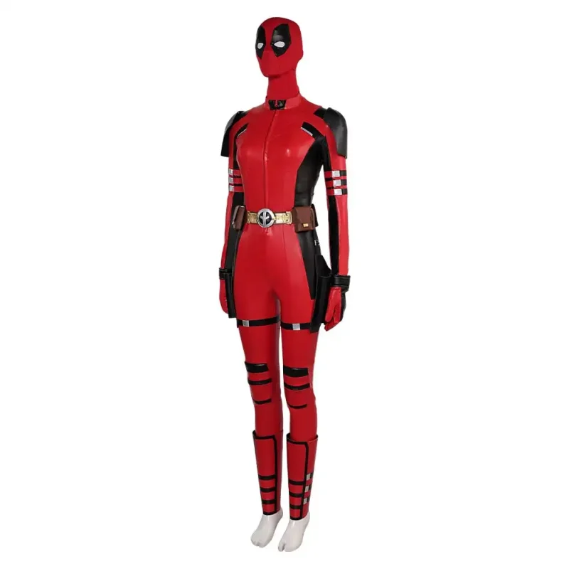 Lady Deadpool Costume - Female Mercenary Suit - Image 3
