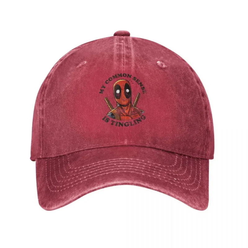 Deadpool "My Common Sense is Tingling" Baseball Cap - Image 7