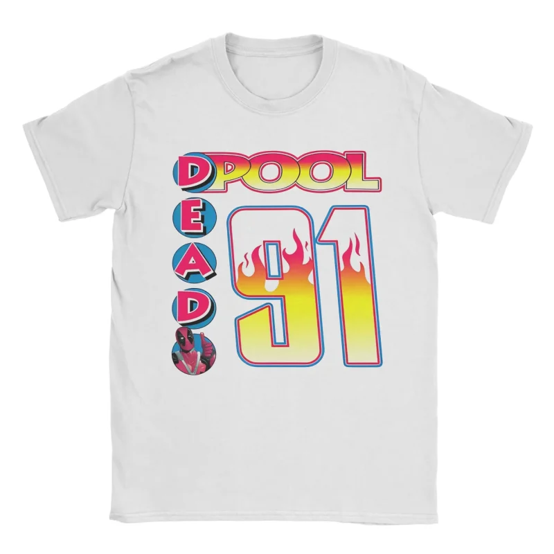 Deadpool '91 Retro Style T-Shirt - Image 7