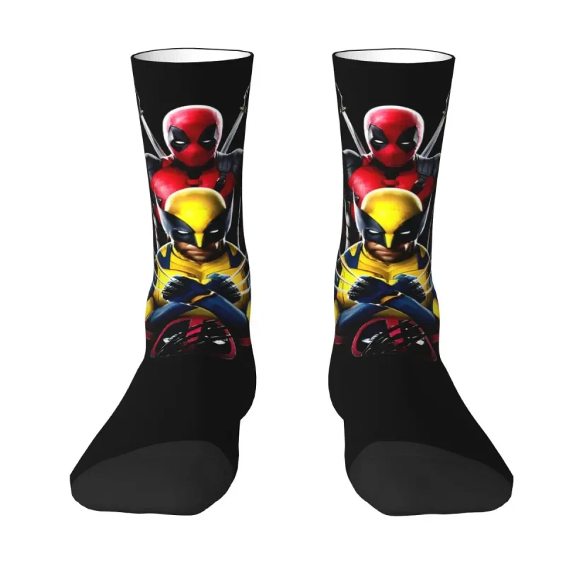 Action Pose Deadpool & Wolverine Socks - Image 4