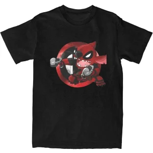 Stitch Meets Deadpool T shirt