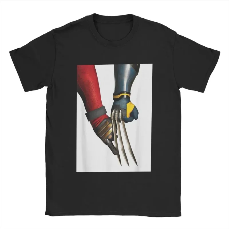 Deadpool T-Shirt & Wolverine Iconic Hand Touch - Image 8