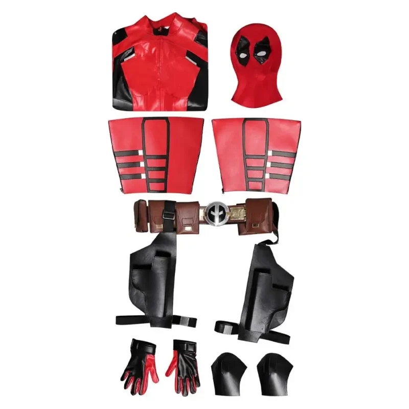 Lady Deadpool Costume - Female Mercenary Suit - Image 6