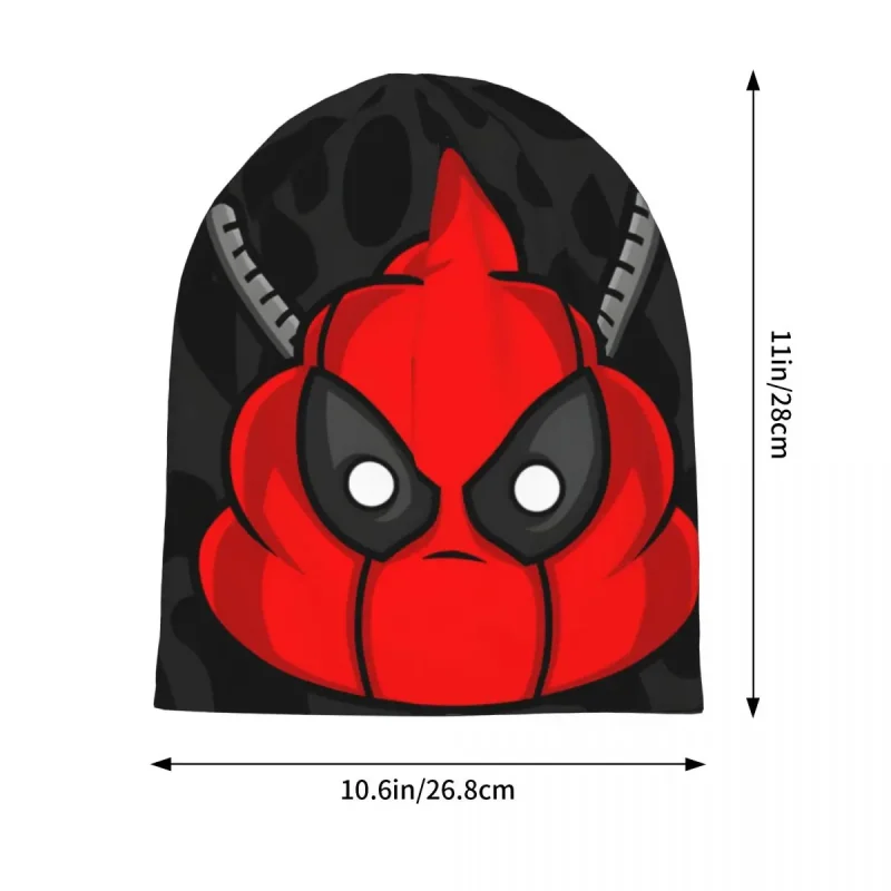 Deadpool "Big Face" Patterned Beanie - Image 2