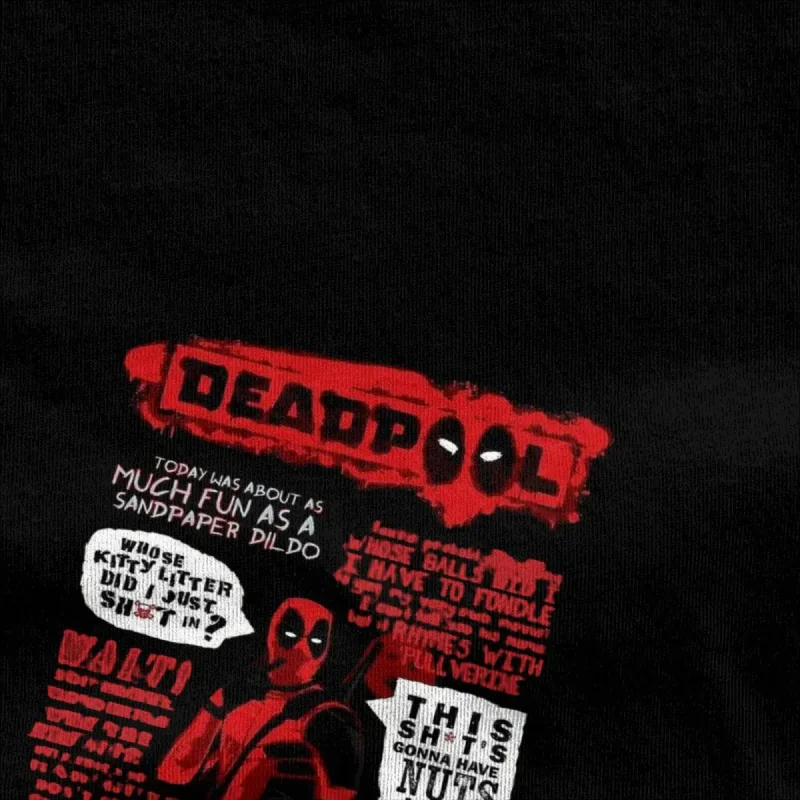 Deadpool Iconic Quotes T-shirt - Image 2