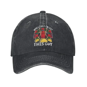Deadpool "Who Likes Tacos?" Baseball Cap - Foodie Merc Style