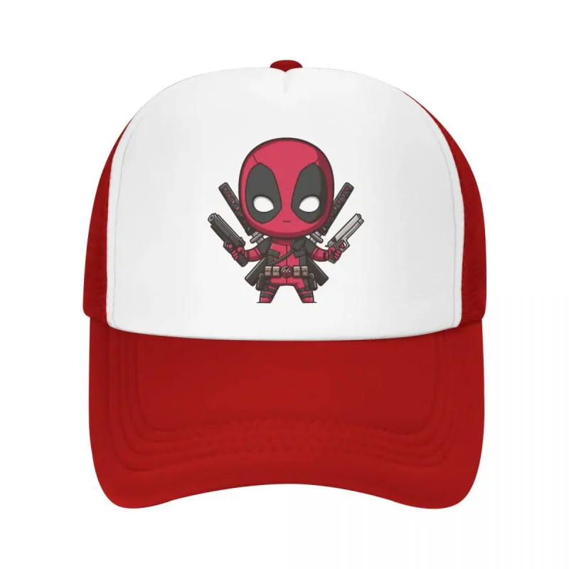 Deadpool Cap - Chibi Merc Style