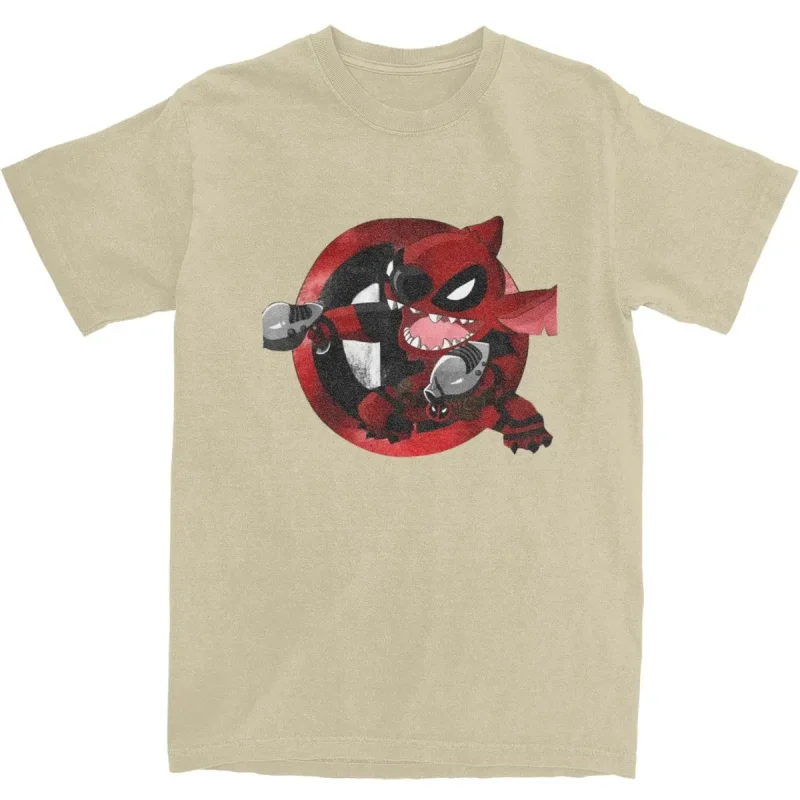 Stitch Meets Deadpool T shirt - Image 13