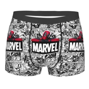 Deadpool Comic Strip Boxer Shorts - Maximum Comfort