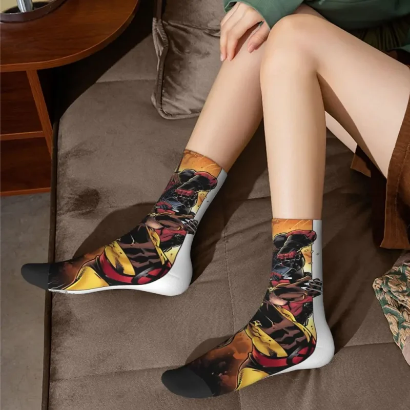 Dynamic Duo Deadpool & Wolverine Socks - Image 3
