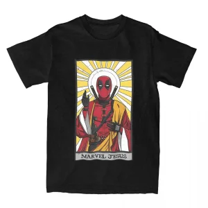 Marvel Jesus Deadpool T-shirt