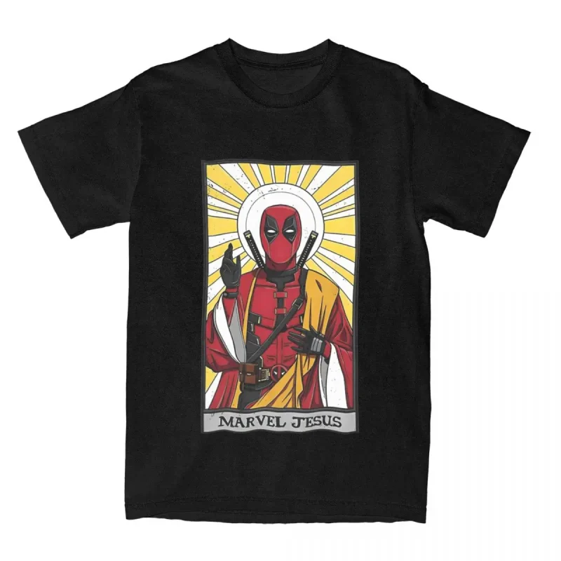 Marvel Jesus Deadpool T-shirt