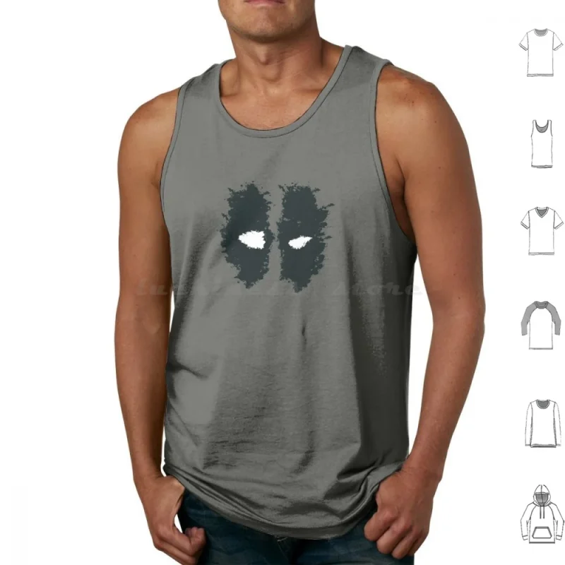 Deadpool Splatter Icon Tank Top - Make a Splash - Image 6