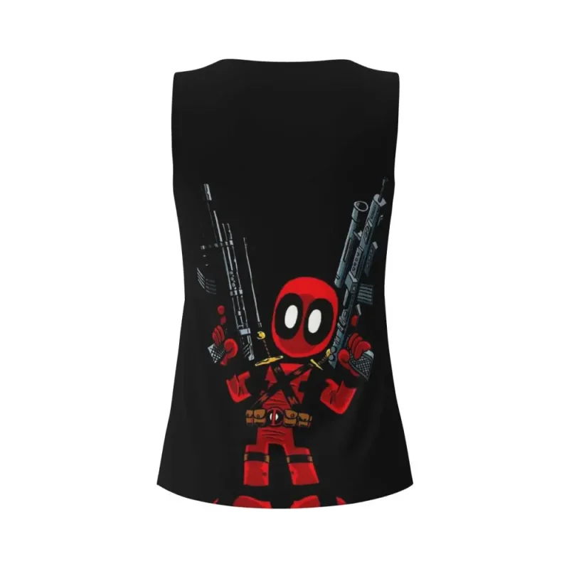 Deadpool & Wolverine Tank Top - Face Off Style - Image 4
