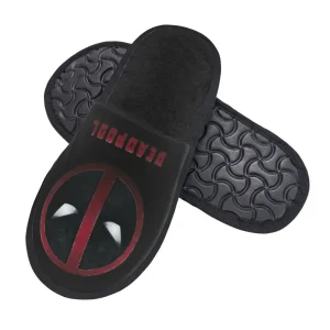 Deadpool Logo Slippers: Iconic Comfort