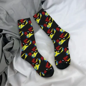 Abstract Deadpool & Wolverine Socks