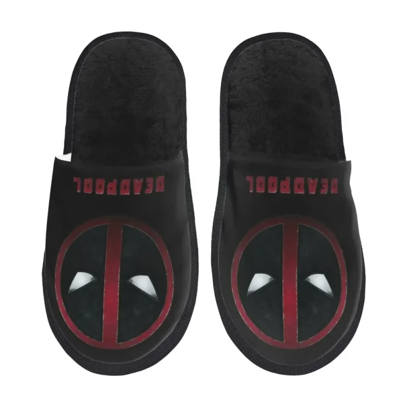 Deadpool Logo Slippers: Iconic Comfort - Image 2