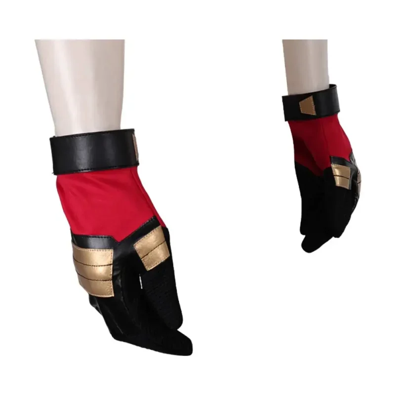 Deadpool Costume Gloves - Wade Wilson Tactical Gauntlets - Image 4