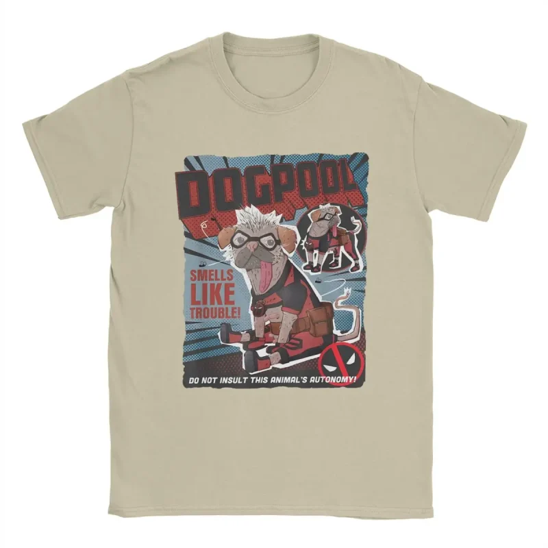 Dogpool "Smells Like Trouble!" T-shirt - Image 7